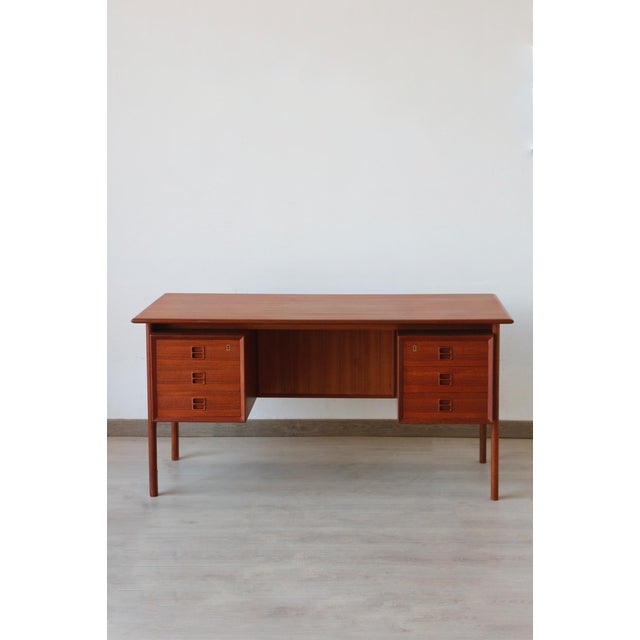 Danish Office in Teak by Erik Brouer, 1960s For Sale - Image 16 of 17