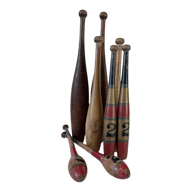 Lot of Indian Exercise Pins and/or Juggling Pins. For Sale