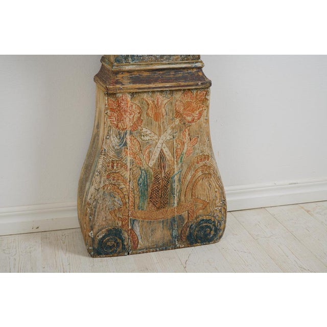 Antique Swedish Long Case Clock, 1809 For Sale - Image 12 of 14