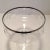 Platinum Rim Floral Etched Crystal Pedestal Bowl For Sale - Image 10 of 11