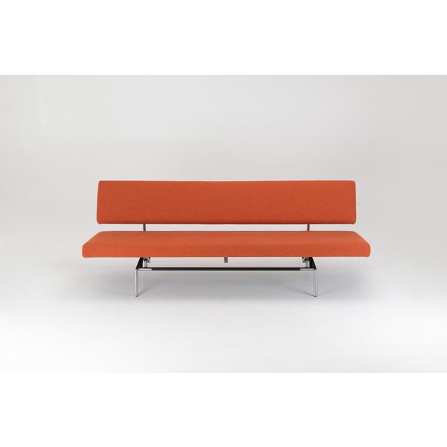 Black Daybed BR 02 in Orange by Martin Visser from T Spectrum, 1980s For Sale - Image 8 of 18
