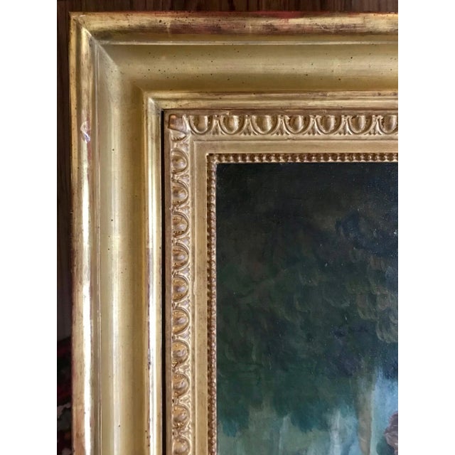 Boucher 18th Century Figurative French Rococo Oil Painting After Francois Boucher, Framed For Sale - Image 4 of 12