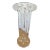 1970 Cylinder Sculpture Lucite Pedestal For Sale