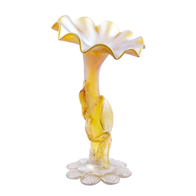 Flower-Shaped Vase from Loetz, 1910s For Sale - Image 5 of 6