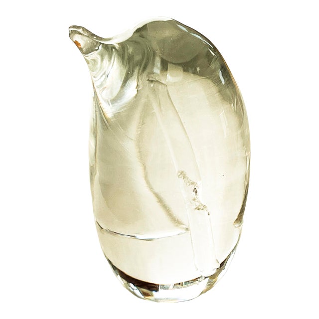 Kosta Boda Crystal Penguin For Sale