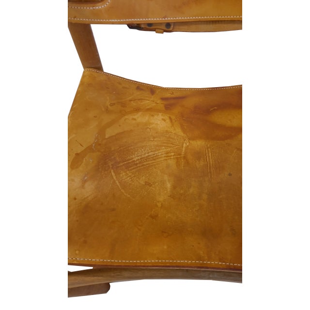 Mid-Century Modern Mid 20th Century Borge Mogensen Spanish Armchair For Sale - Image 3 of 7