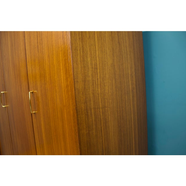 Mid-Century Modern Tola and Black Wardrobe from G-Plan, 1960s For Sale - Image 9 of 11