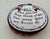 Traditional C 1790 Battersea Bilston Enamel “Think of Me Tho Many Miles Away” - Motto Patch For Sale - Image 3 of 11