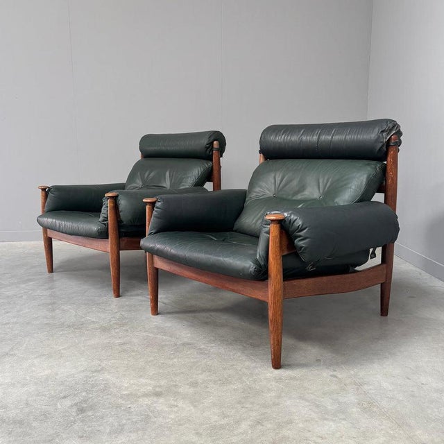 Lounge Chairs by Eric Merthen for Ire Möbel Ab, 1960s, Set of 2 For Sale - Image 3 of 16