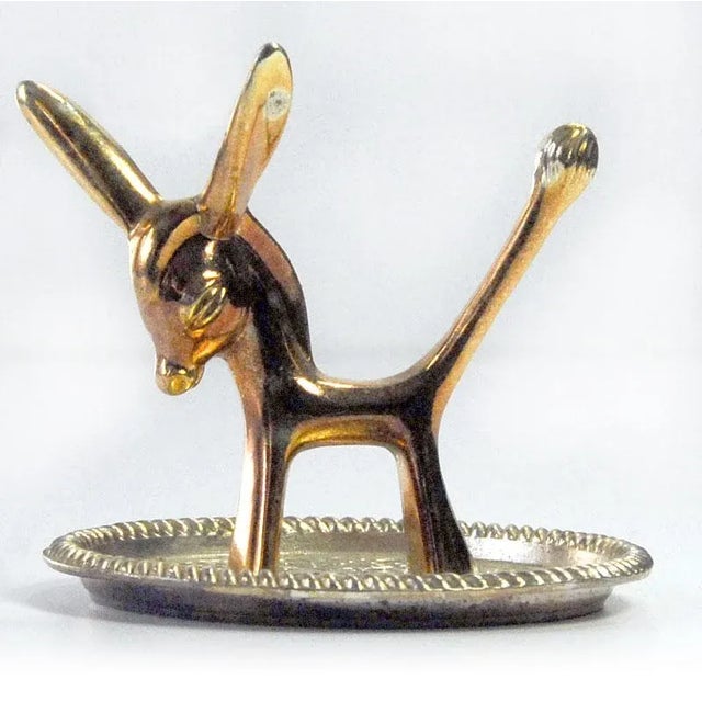 Vintage English Silver Plated Ring Dish from Seba, 1970s For Sale - Image 4 of 7