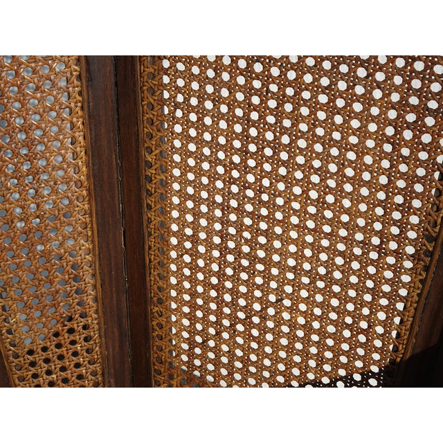 Unique Antique French Country Cane Chaise Lounge Chair ~ Day Bed For Sale - Image 15 of 18