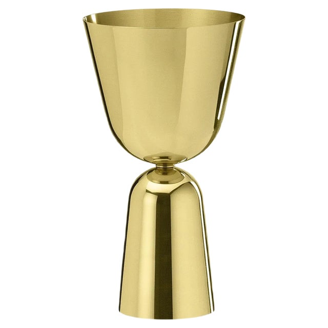 Ema & Lou Vase in Brass by Noé Duchafour-Lawrence For Sale