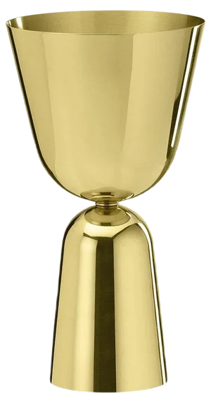 Ema & Lou Vase in Brass by Noé Duchafour-Lawrence