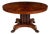 Late 19th Century English Flame Mahogany Pedestal Dining Table For Sale