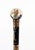 Antique French Gold Plate and Porcelain Walking Sword Stick, 1800s For Sale - Image 18 of 18