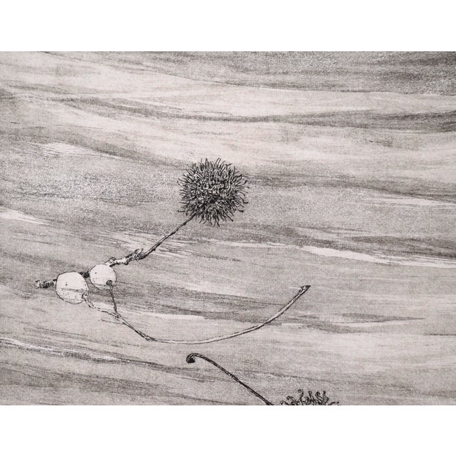 "Dialogue to the Wind" - Intaglio Print by Tomoya Uchida For Sale - Image 4 of 10