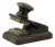Vintage Brass Rubber Stamp, Italy, Early 20th Century For Sale