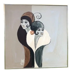 Vintage McClaine Oil Canvas Painting