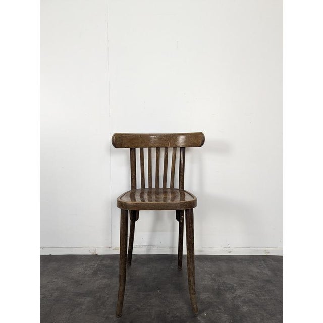 Bistro Chairs from Baumann, Set of 7 For Sale - Image 4 of 7
