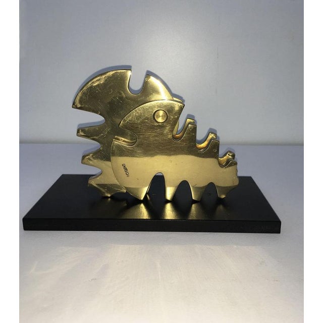 This sculpture is a multiple 1 piece of 500 realized in 1980 by the well known Italian artist Bruno Chersicla. All the...