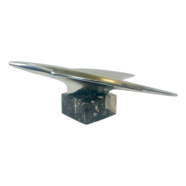 Art Deco Simca Ariane Car Mascot, 1961 For Sale