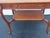 Early 1900s Tiger Oak Writing Office Desk Console Table 6675 For Sale - Image 12 of 15