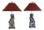 Guardian Lions in the Form of Lamps, 1900, Set of 2 For Sale