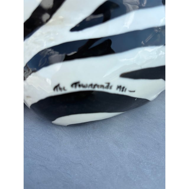 Figurative Zebra Sculpture For Sale - Image 3 of 6