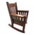 Antique Harden Line of Camden Mission Oak Rocking Chair With Original Spring Seat - Circa 1910 For Sale