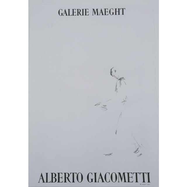 Alberto Giacometti, L'Homme qui marche, Lithograph For Sale