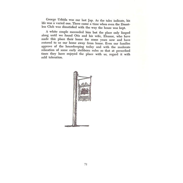 "The Dauntless Club 1906-1981 Essex, Connecticut 75th Anniversary " 1982 e.s.g. For Sale - Image 9 of 15