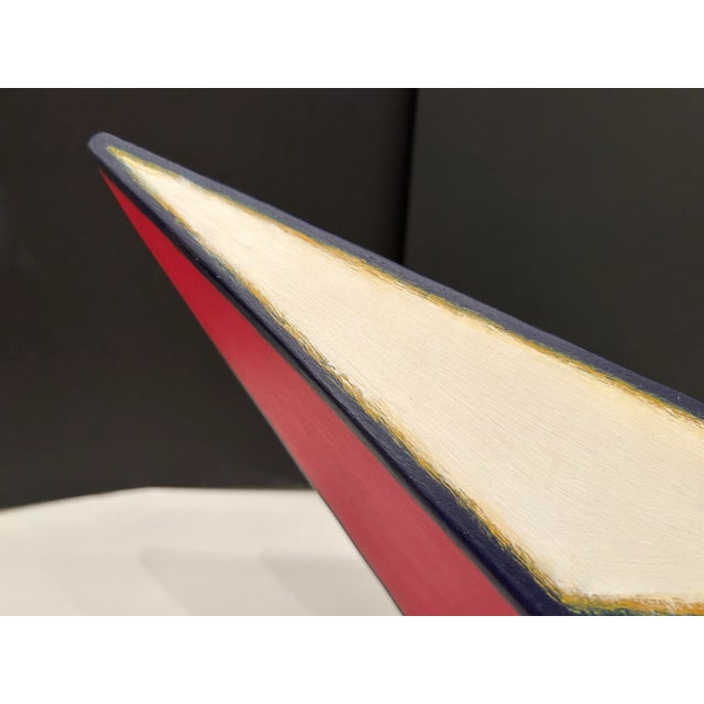 Late 20th Century Postmodern Mondrian Inspired Sculpture For Sale - Image 5 of 8