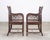 Pair of McGuire Chinese Chippendale Rattan Fretwork Armchairs For Sale - Image 9 of 18
