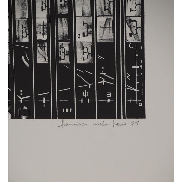 Contemporary Francisco Melo, Metropolis (Nude), Lithograph For Sale - Image 3 of 8