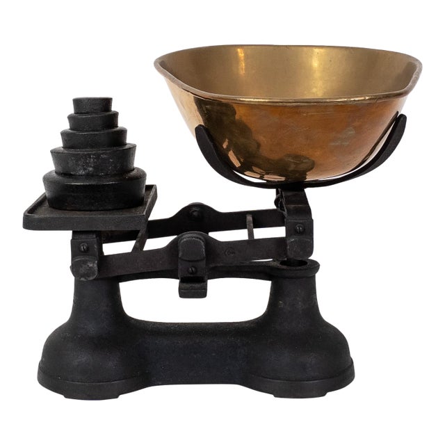 Antique French Double Inkwell Desk Set With Original Glass Inserts For Sale