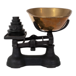 Antique French Double Inkwell Desk Set With Original Glass Inserts
