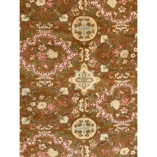 Persian 1970s Vegetable Dye Oushak , 9' X 11' For Sale - Image 3 of 6