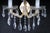 Palwa Wall Sconces in Crystal Brass, 1960, Set of 6 For Sale - Image 13 of 18