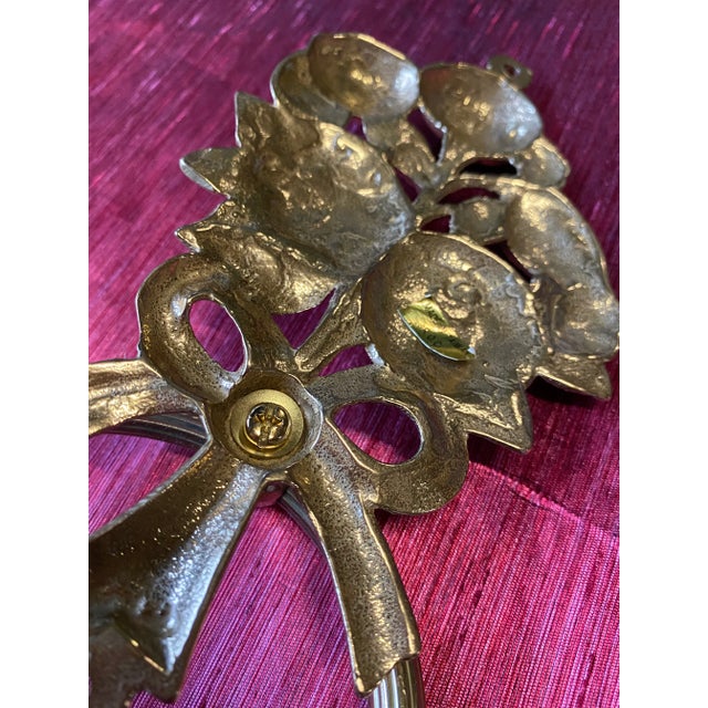 A beautiful pair of brass door knockers, perfect for any interior designer or the enthusiast!