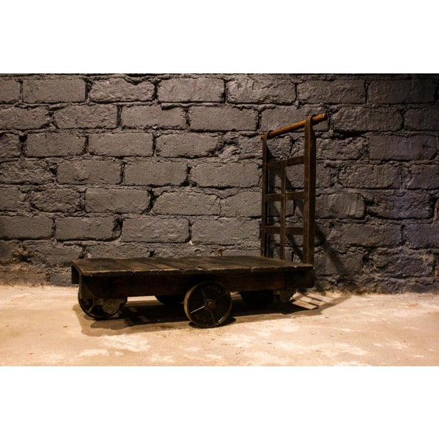 1930s 4 Wheel Chariot SNCF from Abaud Lyon, 1930s For Sale - Image 5 of 8