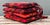 Embody the spirit of 1980s haute couture with this rare set of four Yves Saint Laurent printed velvet chair cushions....