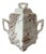 Antique J H Davis Victor Brown Transferware Lidded Sugar Bowl For Sale