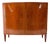 1930's Swedish Cabinet With Decorative Inlay For Sale