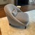 2020s Attributed to Patrick Naggar Club Curved Chair in Dedar Vladimiro/ Gris Cendre Fabric From Ralph Pucci - Set of 2 For Sale - Image 5 of 10