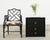 Rare pair of mid-century modern black lacquered nightstands designed by Paul Frankl for John Stuart, Inc. The square...