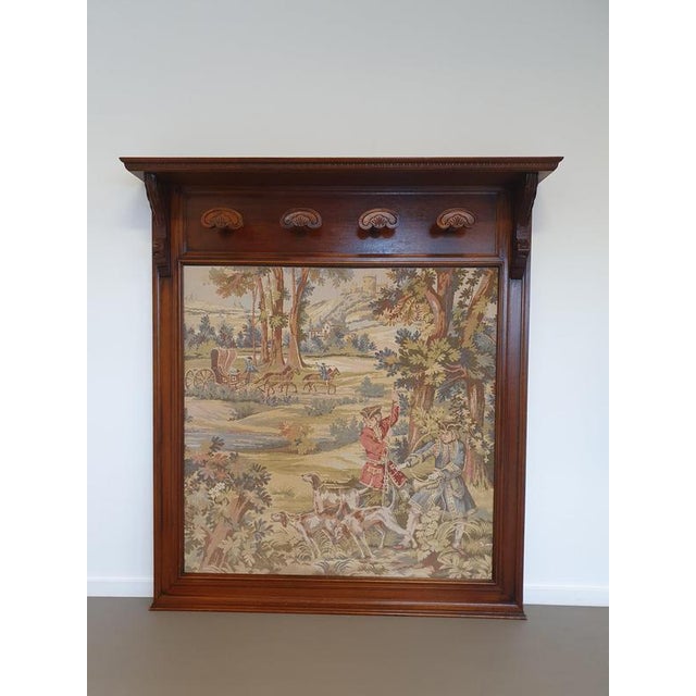 Vintage Gobelin Coat Rack For Sale - Image 6 of 16