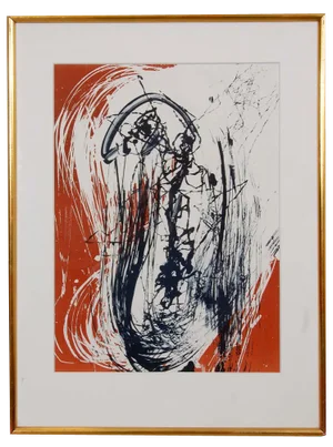 Asger Jorn, Untitled, Lithograph, 1973