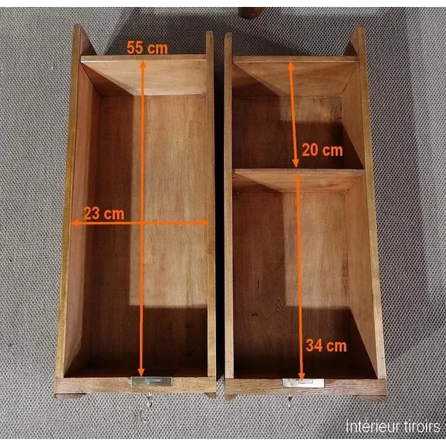 Oak Community Desk, Late 19th Century For Sale - Image 17 of 18