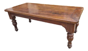 19th Century Piedmontese Rectangular Table, 1840s
