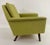 Green Folke Ohlsson for Fritz Hansen MCM Lounge Chair in Green Upholstery, a Pair For Sale - Image 8 of 13